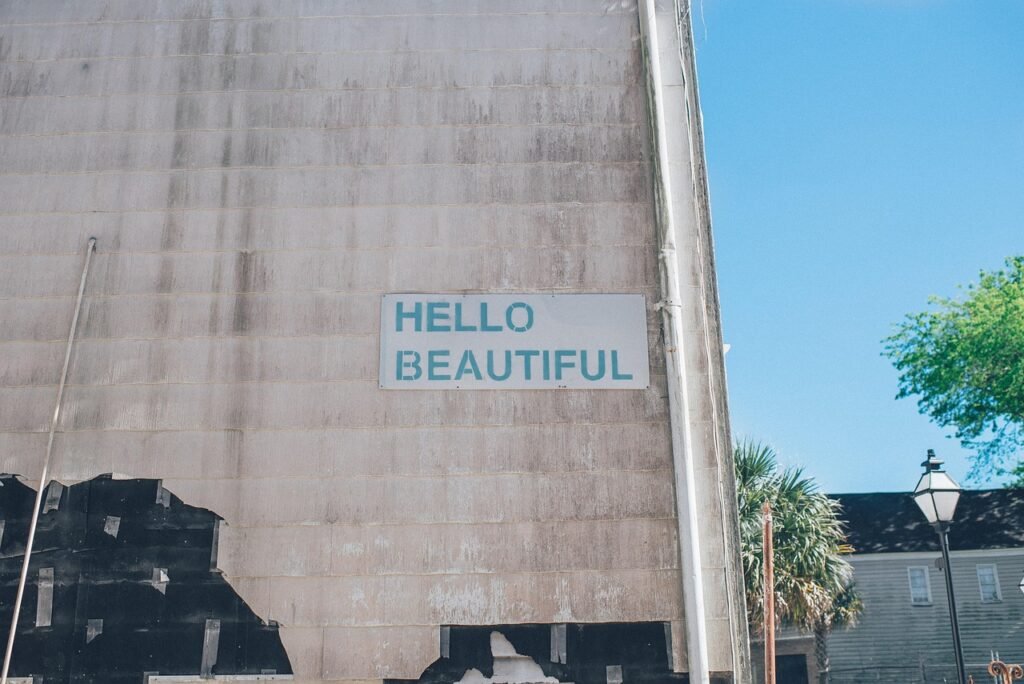 hello, beautiful, sign, beauty, wall, hello, hello, hello, hello, hello